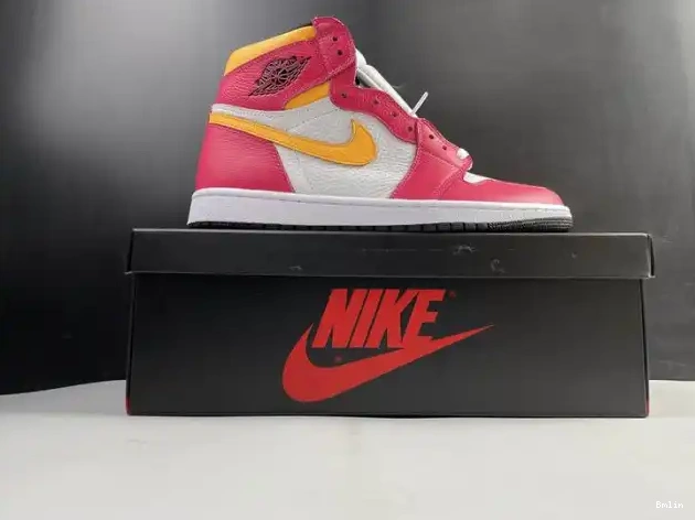 Bmlin High 555088-603 Red Jordan Fusion Air 1 OGLight 0609
